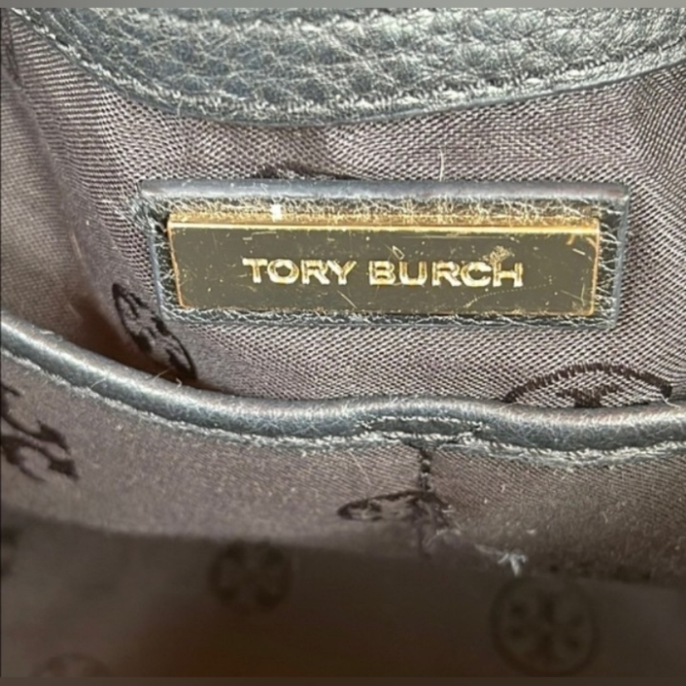 Tory Burch Britten Satchel Bag w/Crossbody Strap & GHW - Picture 8 of 8
